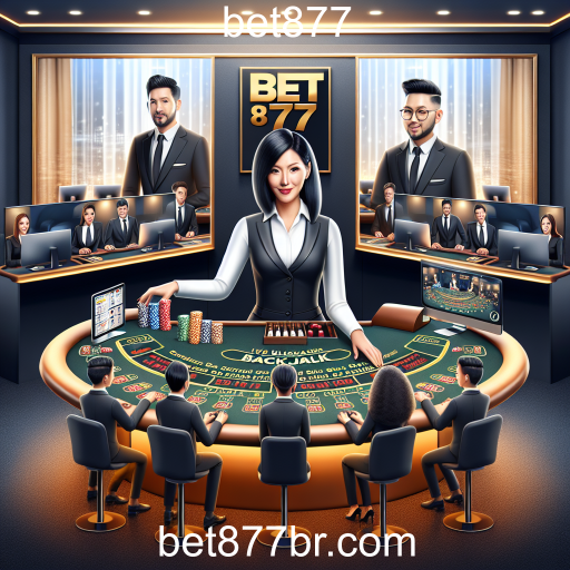 Experimente a Emoção do Cassino Ao Vivo no bet877